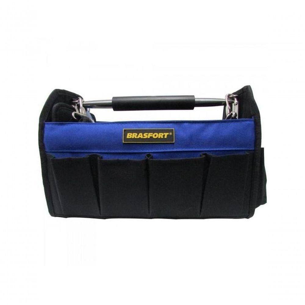 Bolsa Para Ferramentas 14 Bolsos Azul-preto Brasfort