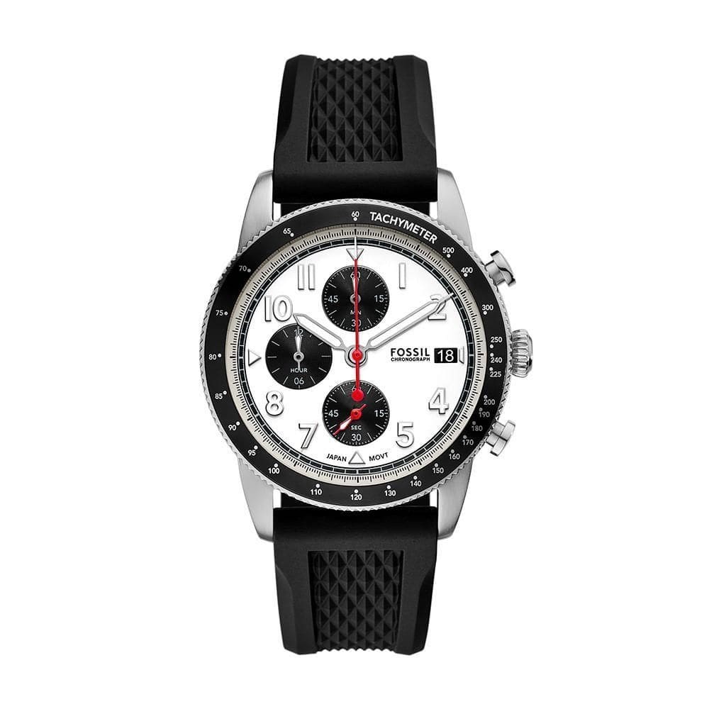 Relógio Fossil Masculino Sport Tourer Prata - Fs6087-2bn