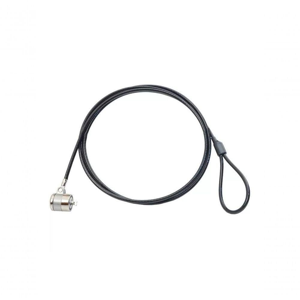 Trava Para Notebook C3tech Cs-30 Com Chave 1,8 Metros Preto