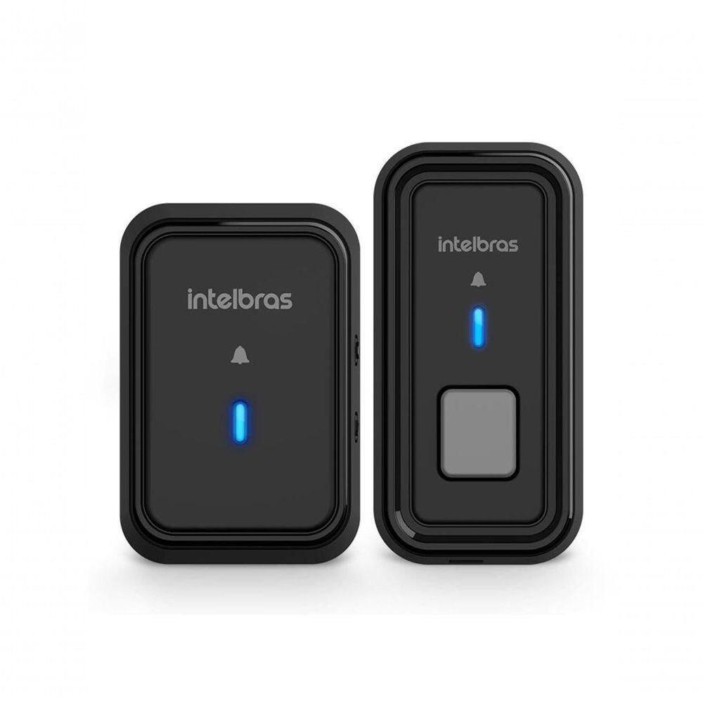 Campainha Intelbras Cib101 Sem Fio Com Bateria Preto