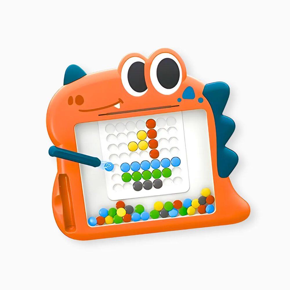 Lousa Quadro Dino Magnético Brinquedo Educativo para Crianças