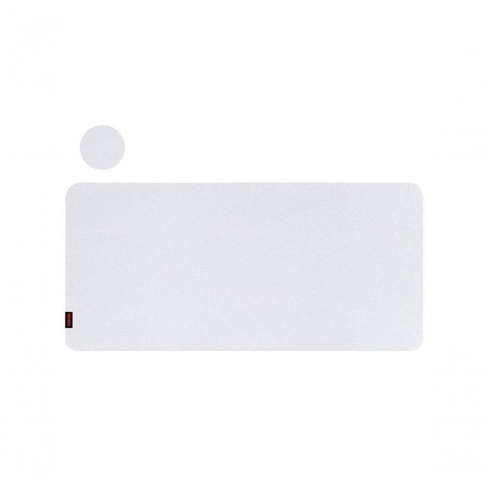 Mouse Pad Desk Mat Exclusive Branco 800x400 Pcyes Pmpexw