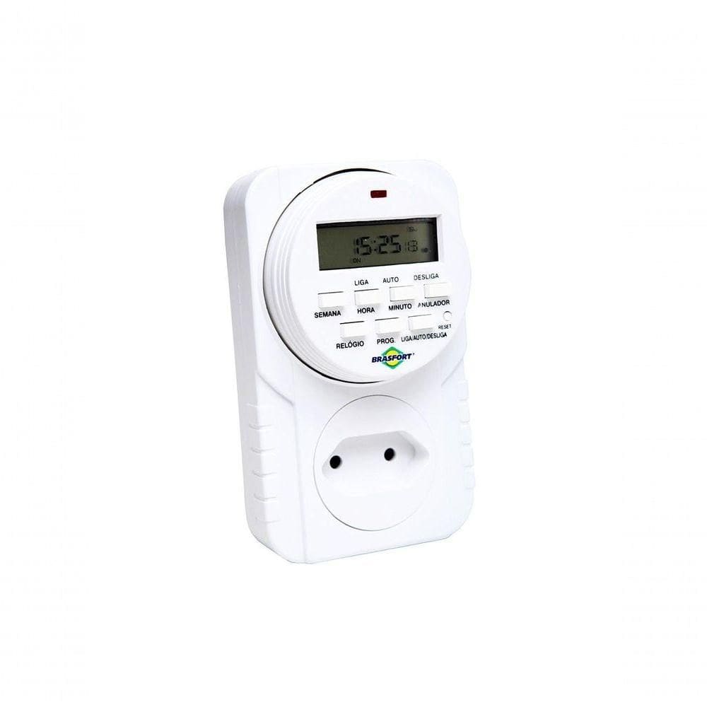 Timer Digital Brasfort 60hz Bivolt