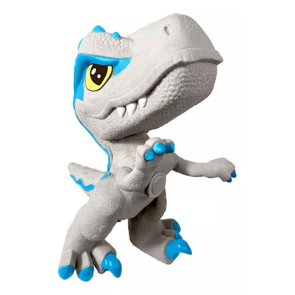 Jurassic World Blue Cinza com mecanismo - Baby Dinos - Universal PUPEE BRINQUEDOS