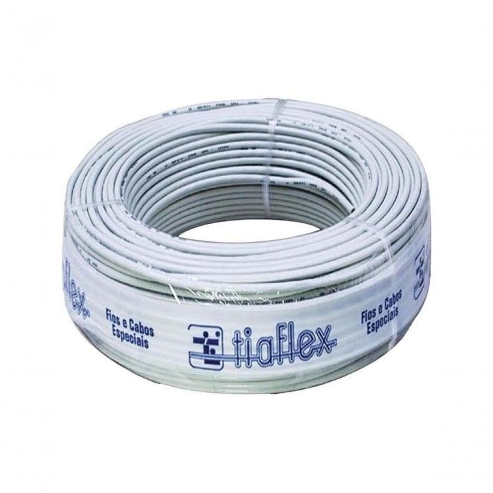 Fio Manga 4 X 26awg Com Blindagem Bege Tiaflex Rl 100