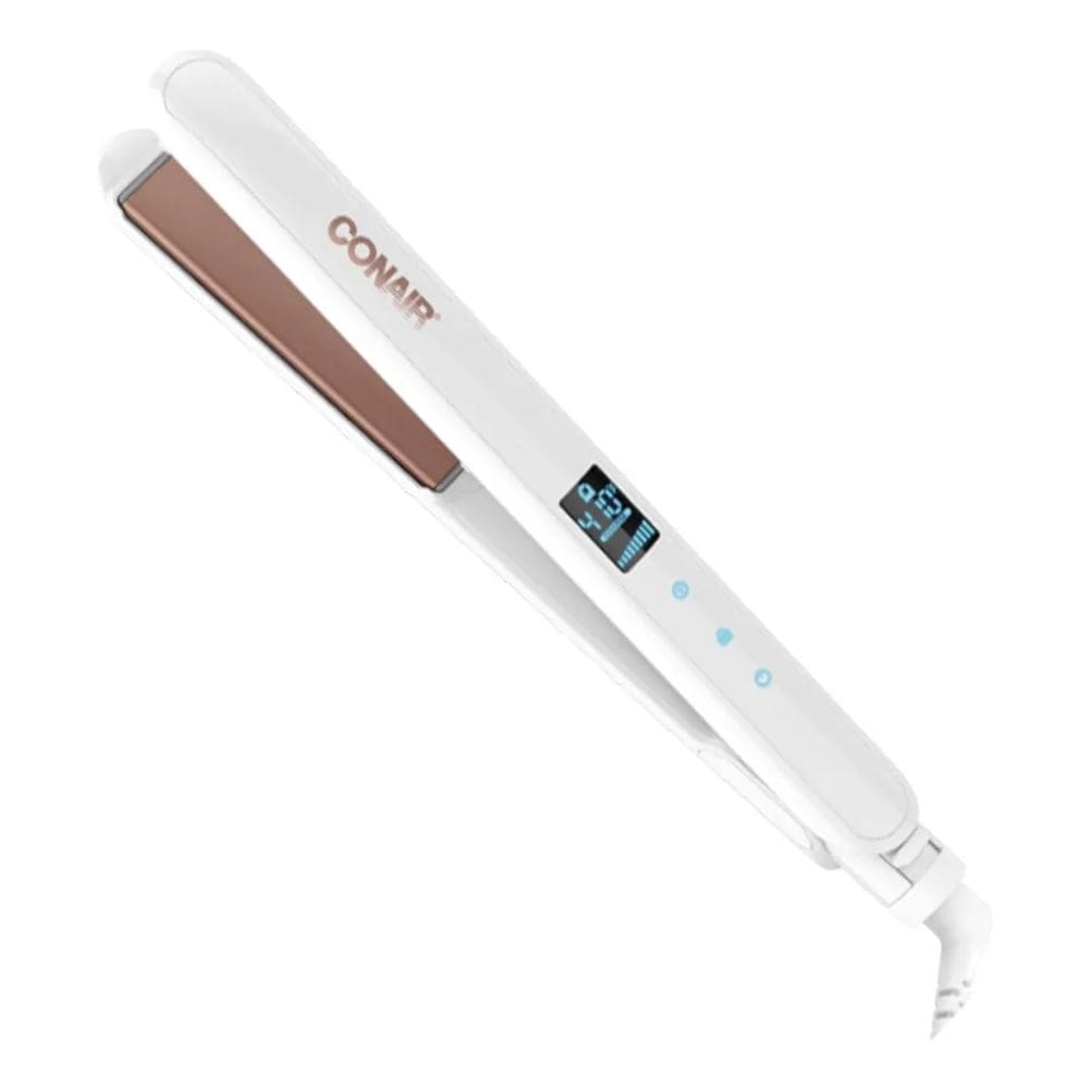 Prancha De Cabelo Digital Double Ceramic 25mm Cor Branco 127/220V