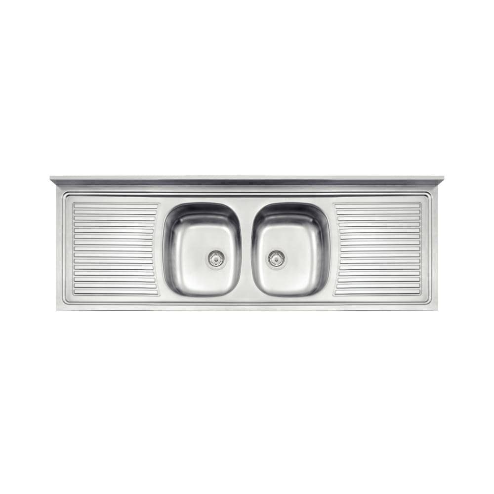 Pia de Apoio Tramontina Ribon 2C 34 em Aço Inox 180 x 55 cm