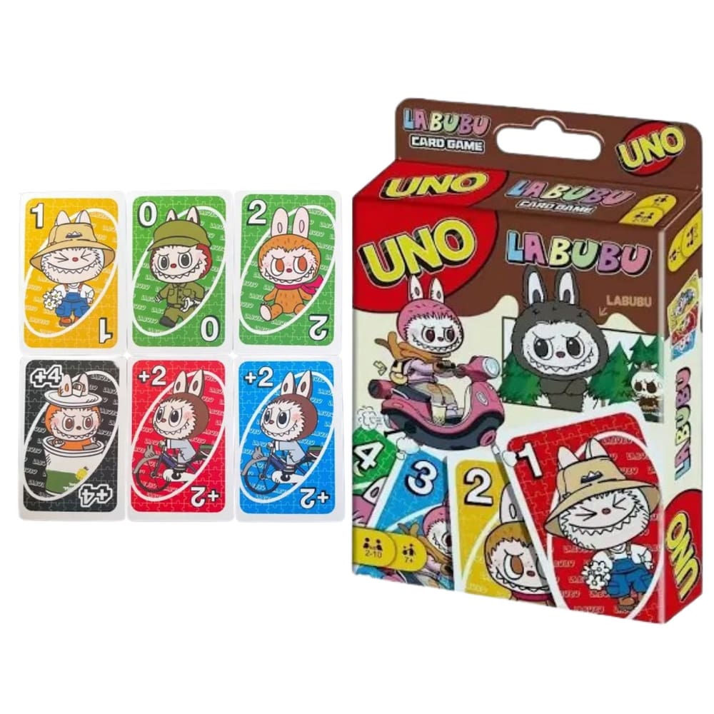 Jogo de Cartas UNO - Labubu