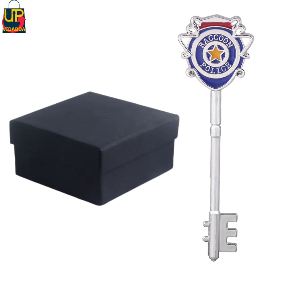 Chave Delegacia de Raccon City 7cm Resident Evil