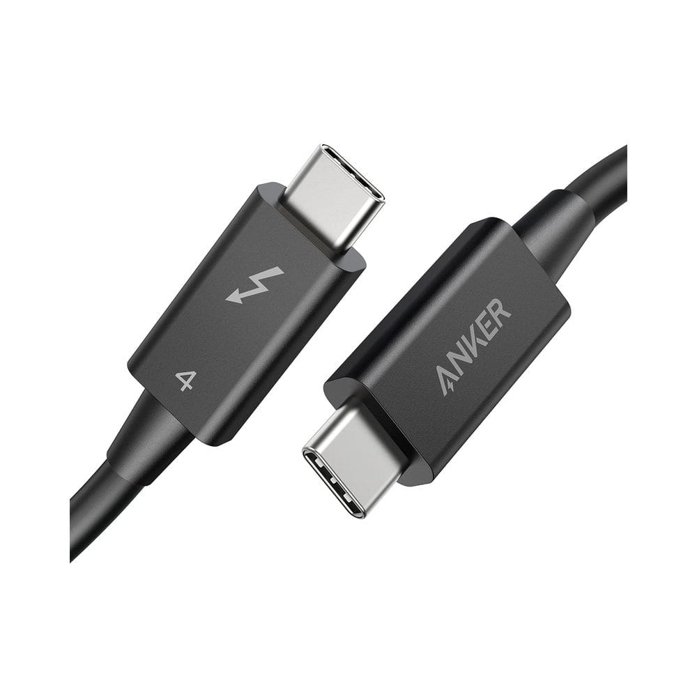 Cabo USB C Anker Thunderbolt 4 USB C para USB C 2,3 pés 100 W