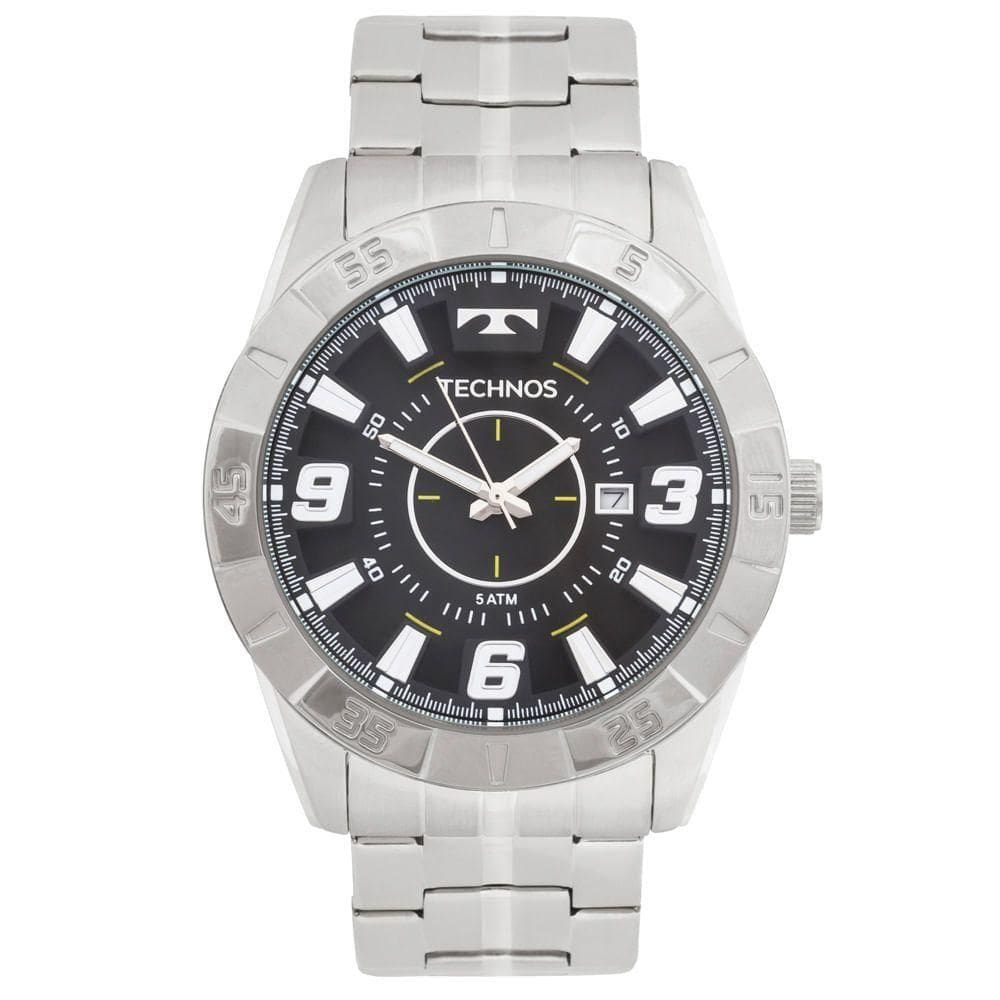 Relógio Technos Racer 2115kyx-1p Prata 2115kyx-1p