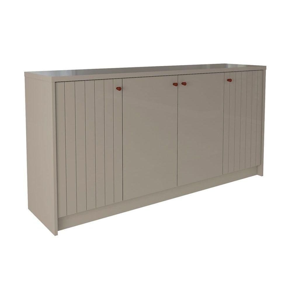 Buffet de Sala Jantar Lia c/ 4 Portas Off White - Cimol