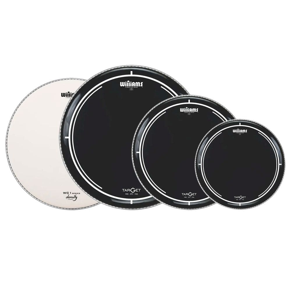 KIT DE PELES WILLIAMS TARGET WB2 10"+12"+16"+14" WB2-TP101216+