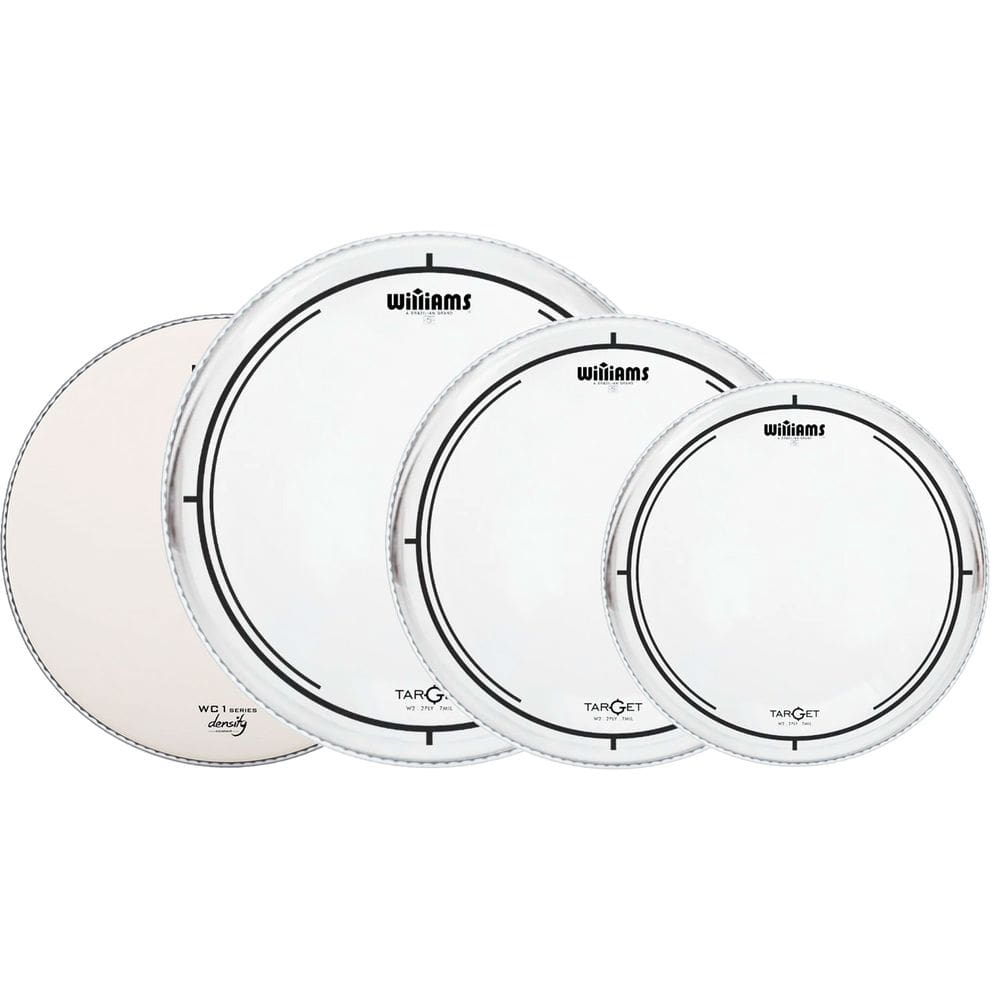 KIT DE PELES WILLIAMS TARGET W2 10"+12"+16"+WC1 14" WB2-TP101216+