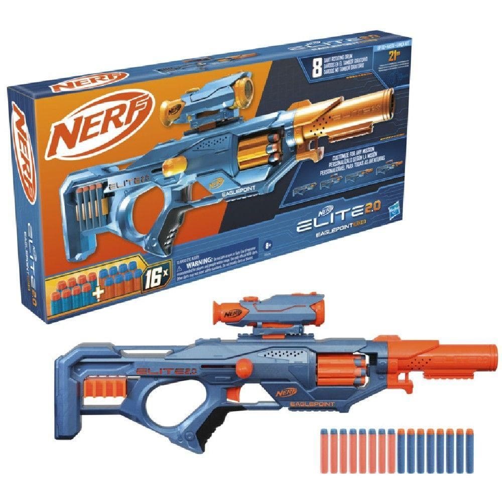 Lança Dardos Nerf Elite 2.0 Eaglepoint - Hasbro