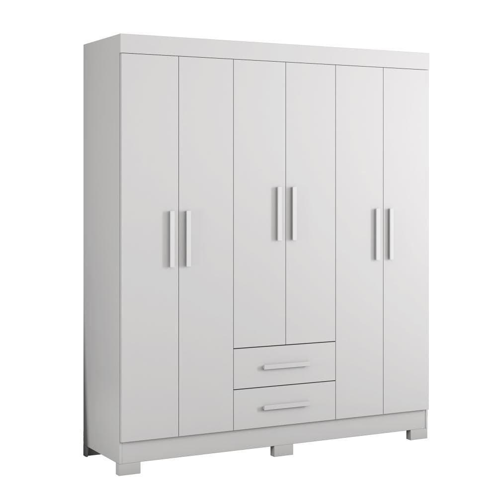 Guarda-Roupa com 6 Portas e 2 Gavetas NT5130 Notável Móveis