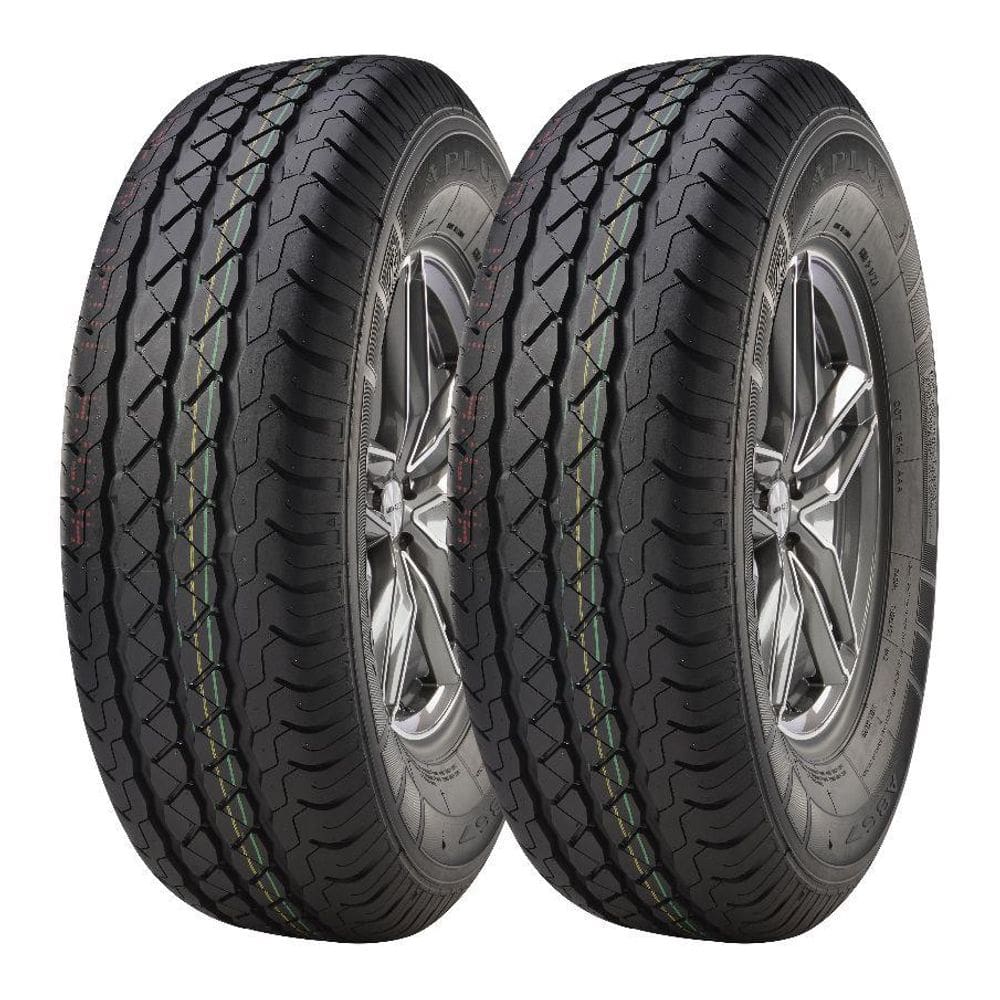 Kit 2 Pneus Aplus Aro 16C 195/65R16C A867 8 Lonas 104/102R
