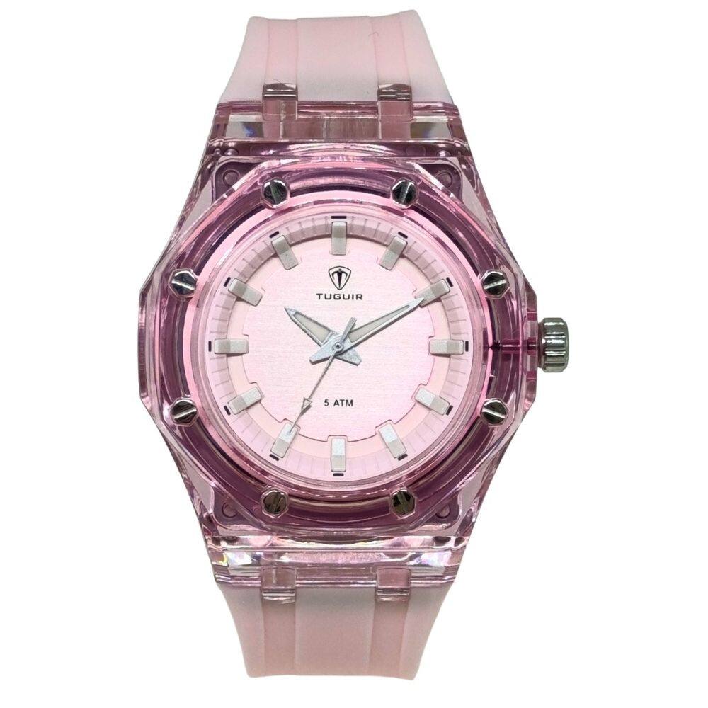 Relógio Feminino Tuguir Analógico TG9148 Rosa