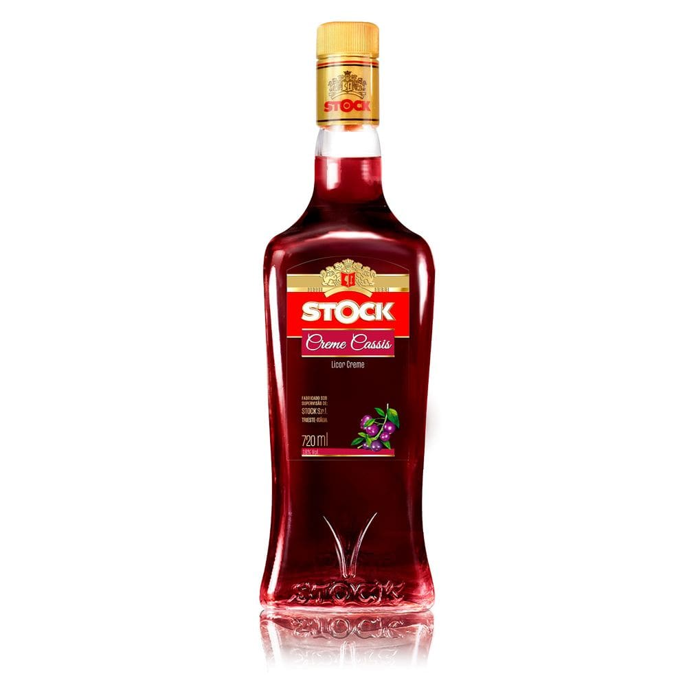 Licor Creme de Cassis Stock Garrafa 720ml