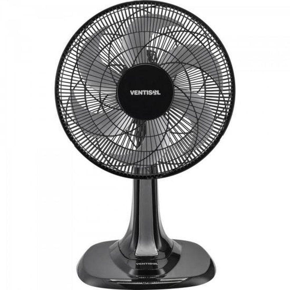 Ventilador De Mesa Ventisol Turbo 6 30cm Preto-cinza 110V