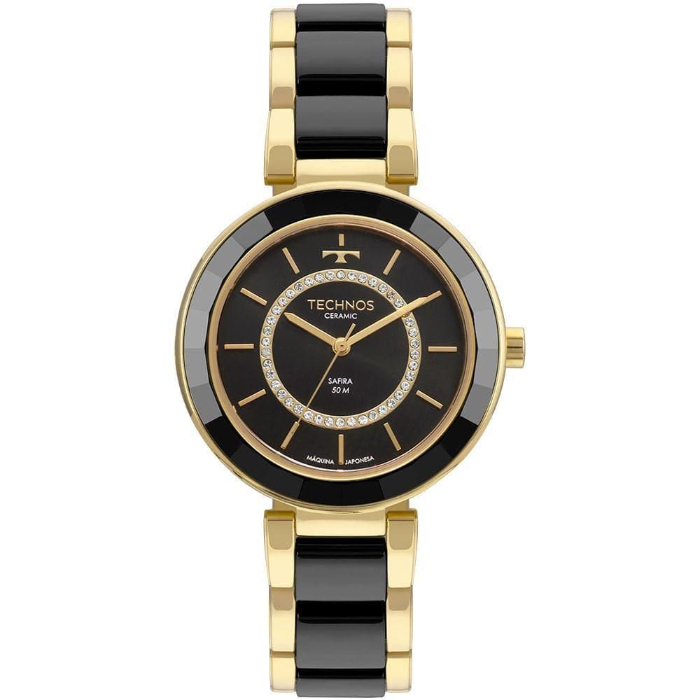 Relógio Technos Feminino Ceramic-saphire Dourado - 2036mkp-4p 2036mkp-4p