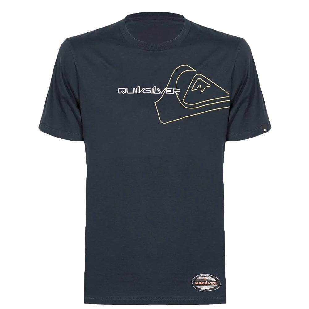 Camiseta Quiksilver Emb Side Omni WT25 Masculina Marinho