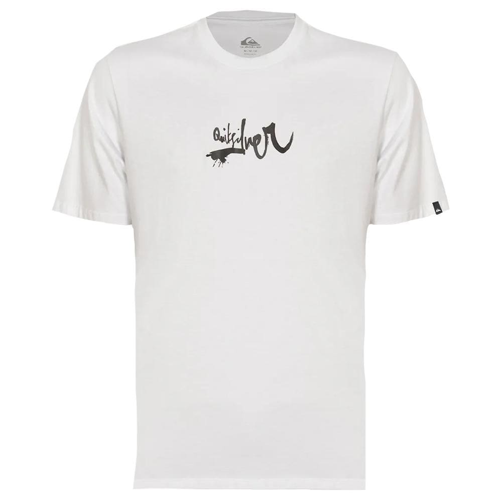 Camiseta Quiksilver Impaired Logo DNA WT25 Masculina Branco
