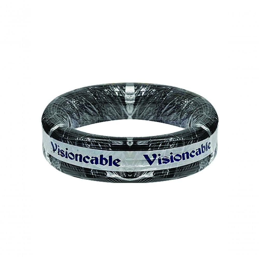 Cabinho Visioncable Auto 20 0,50 Rl100mt Preto