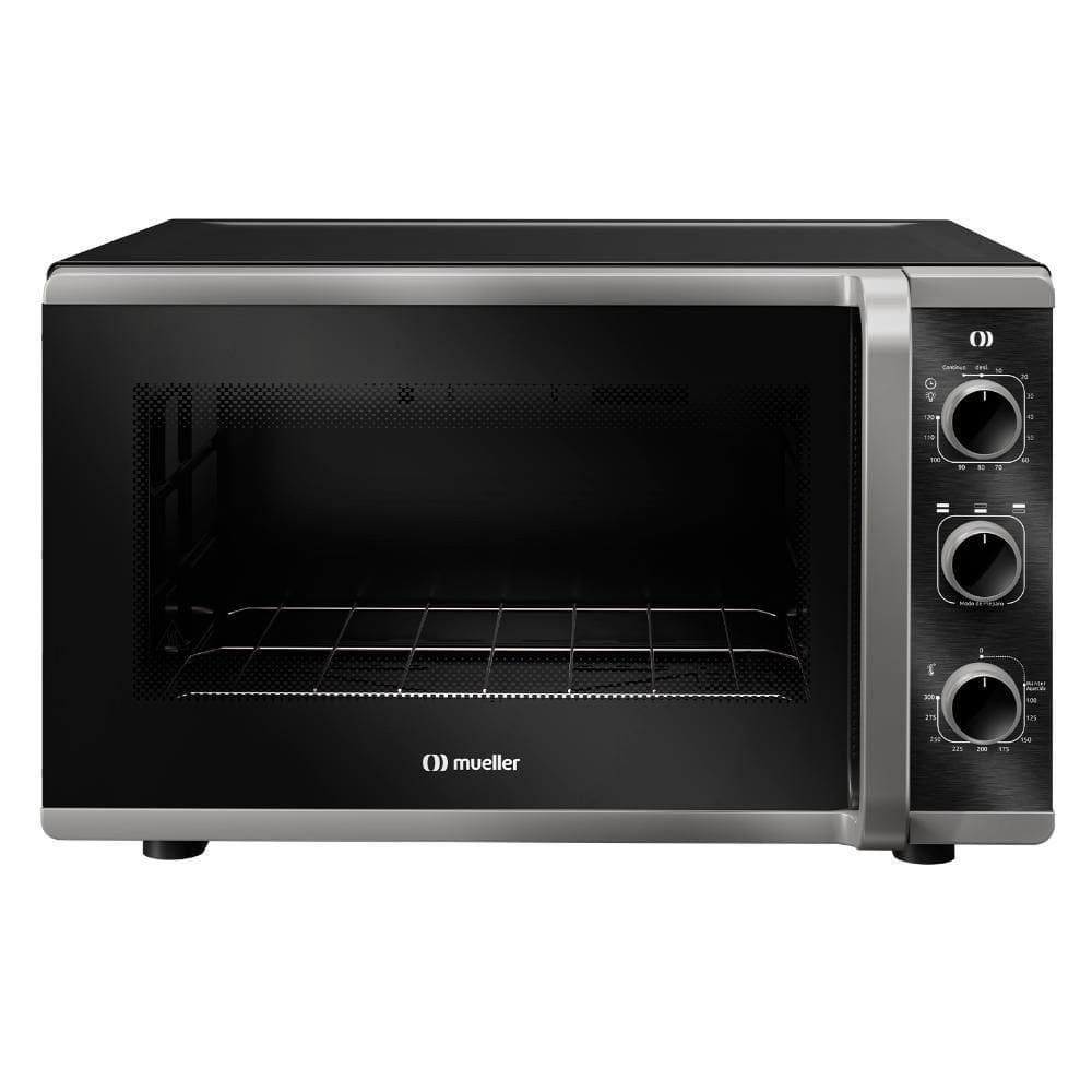 Forno Elétrico De Bancada Mueller 50 Litros E 3 Modos De Assar MFB50K Preto 220V