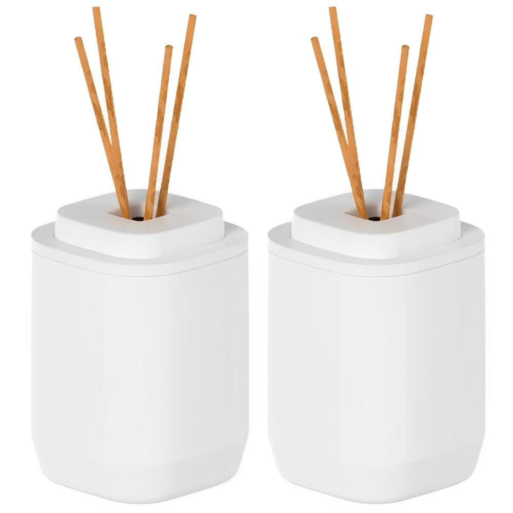 2x Aromatizador Ambiente Difusor OU Aura 380ml Branco