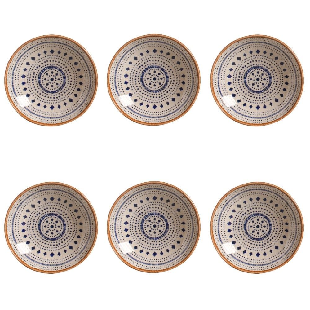 Conjunto de Pratos Fundos 06 Peças Coup New Asteca Porto Brasil