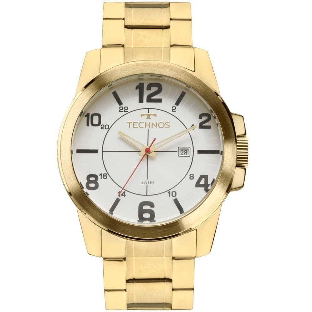 Relógio Technos Masculino Racer Dourado - 2115mgs/4k 2115mgs/4k