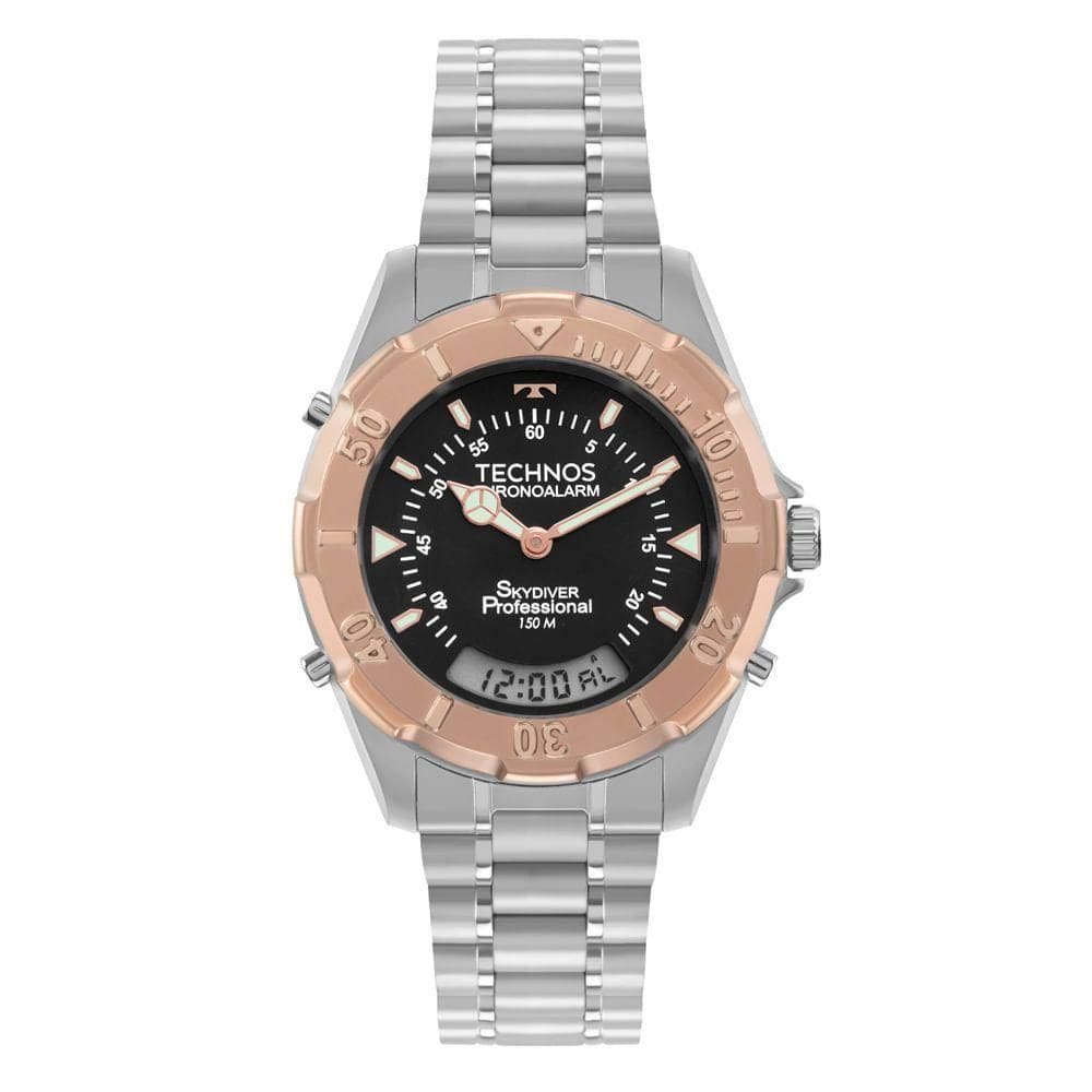 Relógio Technos Masculino Skydiver Bicolor - T20557s/4p T20557s/4p