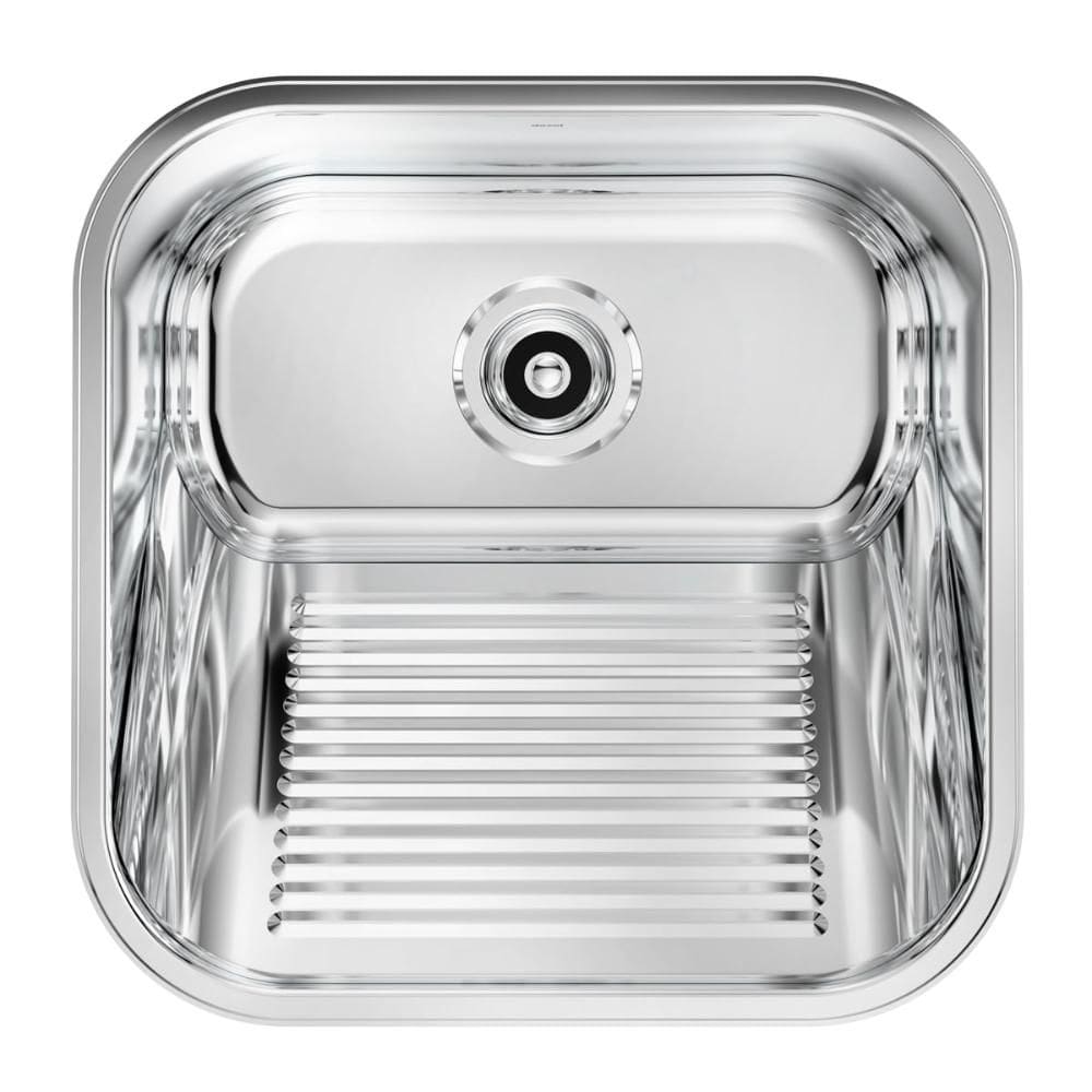 Tanque Docol Loggica 25 L em Aço Inox Alto Brilho 40x40 cm