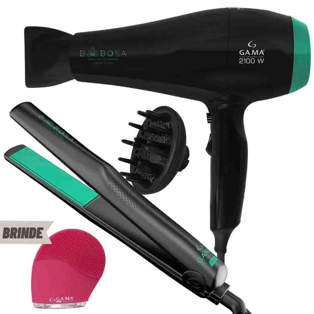 Kit Prancha E Secador De Cabelo Babosa