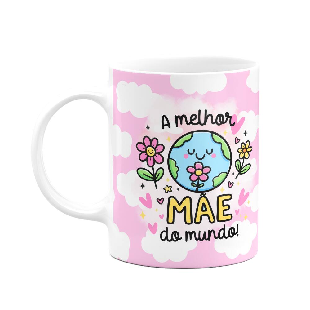 Caneca Mães - A melhor mãe do mundo - FunMug