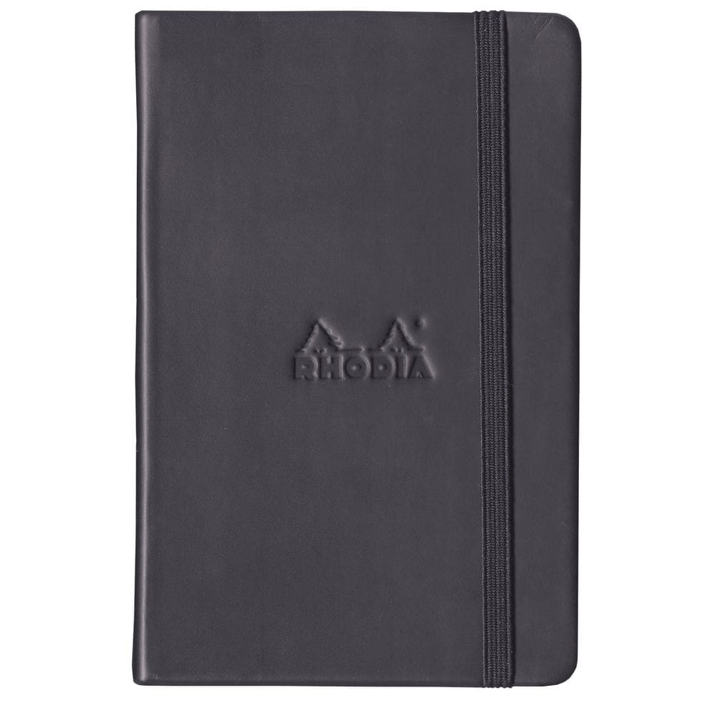 Caderno Rhodia A5 Webnotebook Dot Black 96 folhas