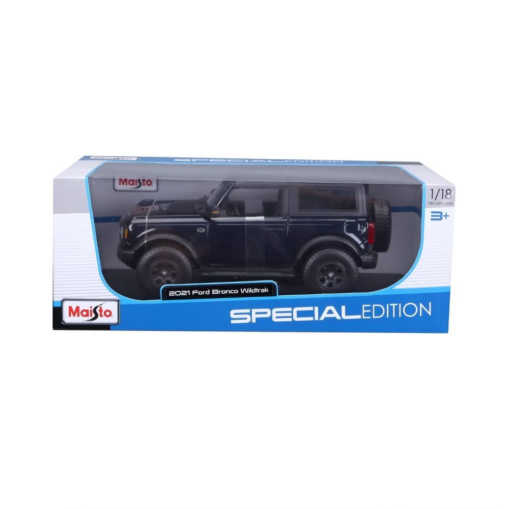 Modelo de carro Maisto 2021 Ford Bronco Wildtrak 1/18