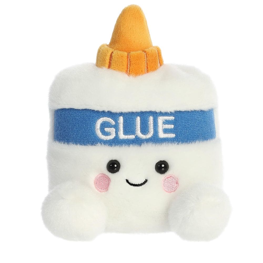 Bicho de pelúcia Aurora Adorable Palm Pals Gooey Glue branco 12 cm