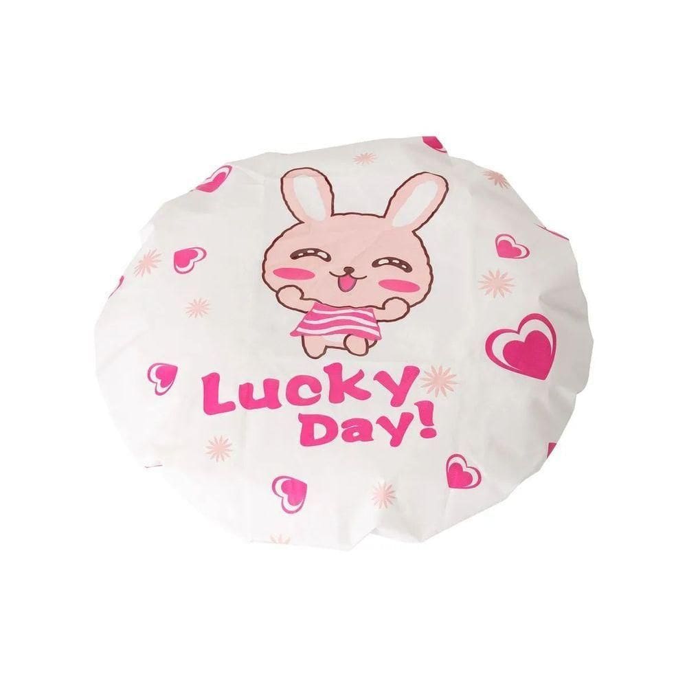 Touca De Banho Infantil Tamanho único Proart Conforto, Proteção E Diversão No Banho Lucky