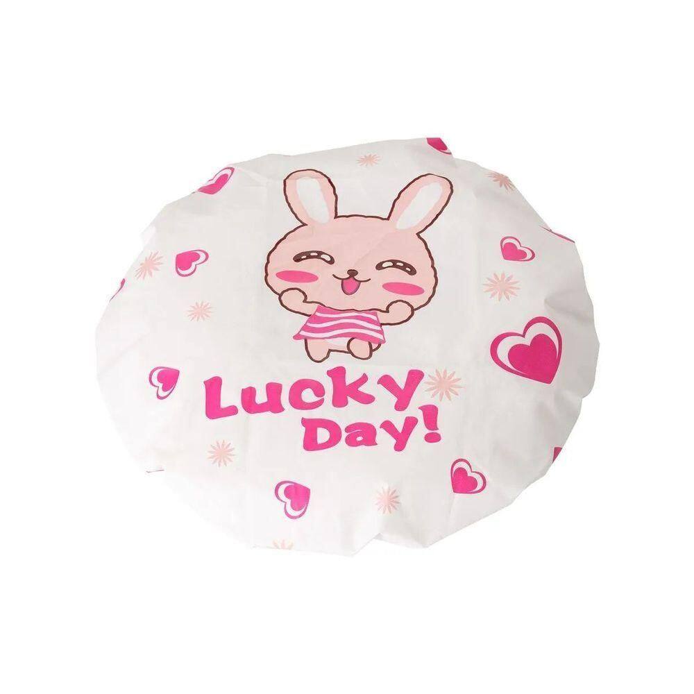 Touca De Banho Infantil Tamanho único Proart Conforto, Proteção E Diversão No Banho Lucky