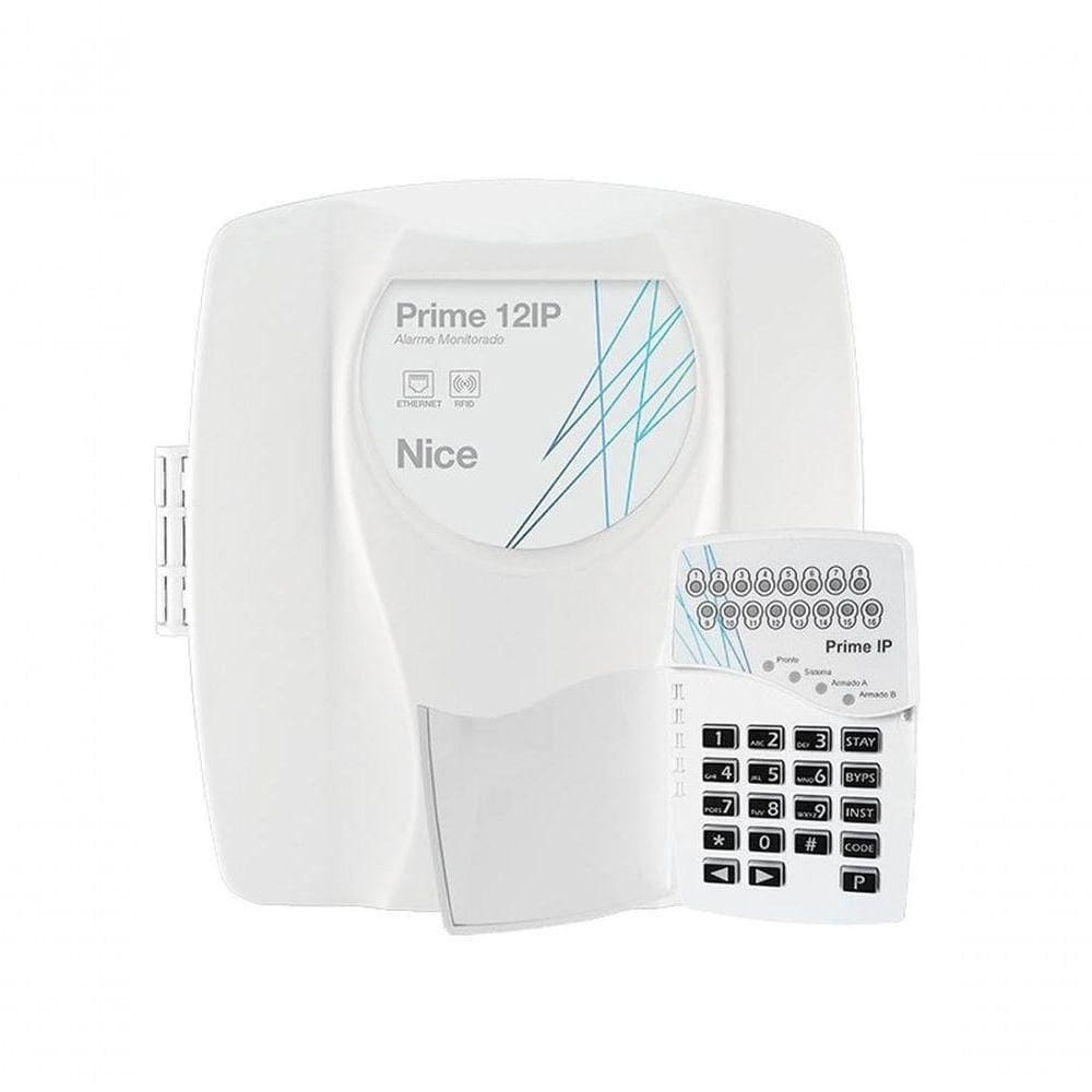 Central De Alarme Monitorado Prime 12 Ip Nice Genno