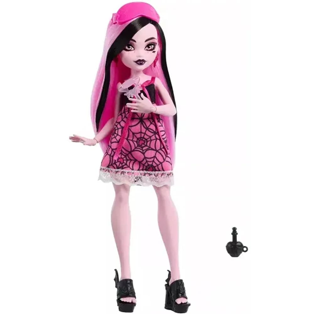 Mattel Boneca Monster High Coleção Pijamas Monstruosos Draculaura