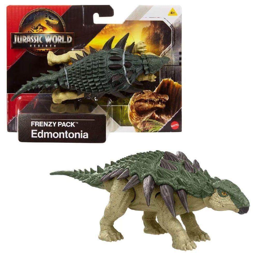 Jurassic World Rebirth Manada Perigosa Edmontonia - Mattel