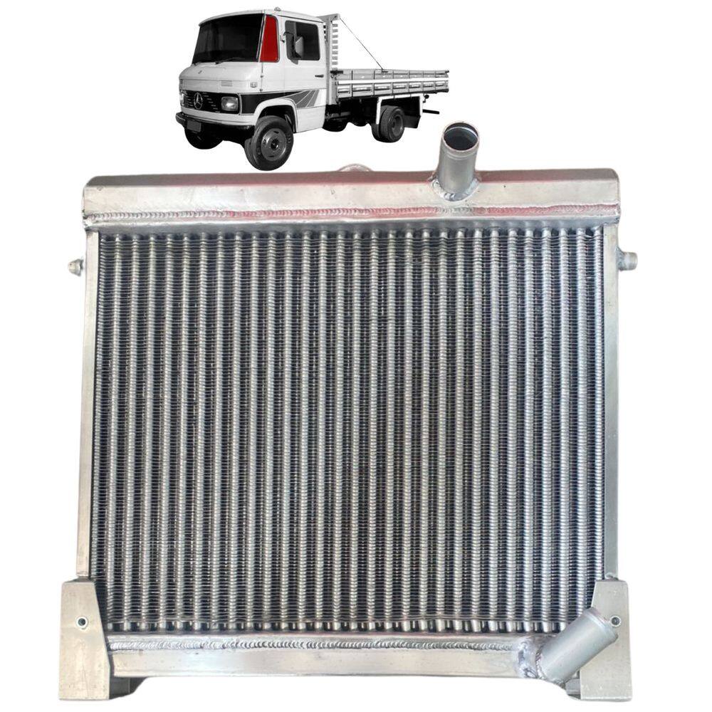 Radiador MB 608 / 708 em Aluminio Com Tampa