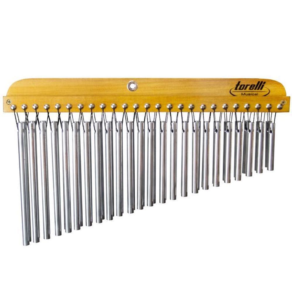 Carrilhão Duplo 48 Barras De Alumínio Natural Torelli Ta311