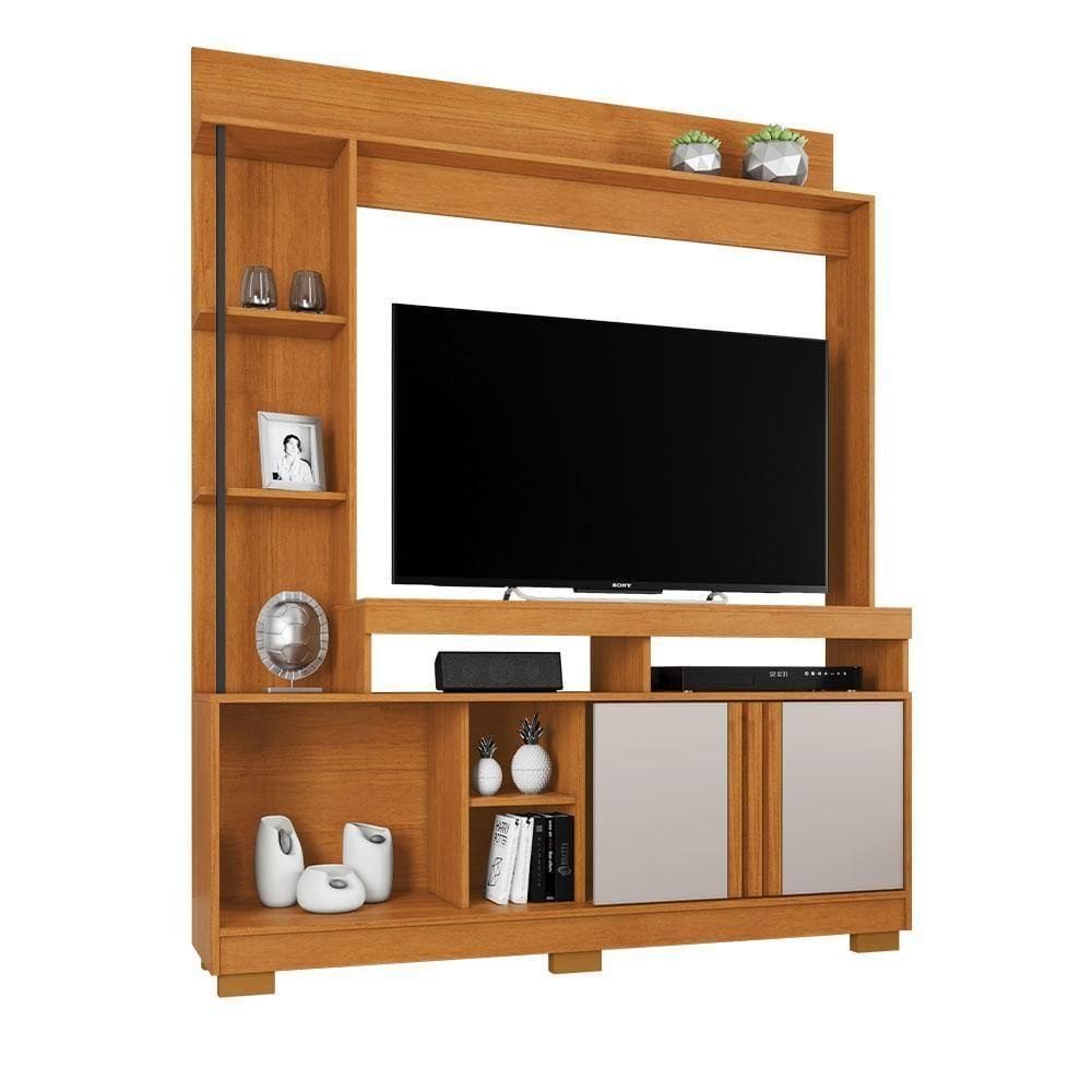 Estante Home Sedução Para Até 49 Polegadas Jcm Cinamomo Off White