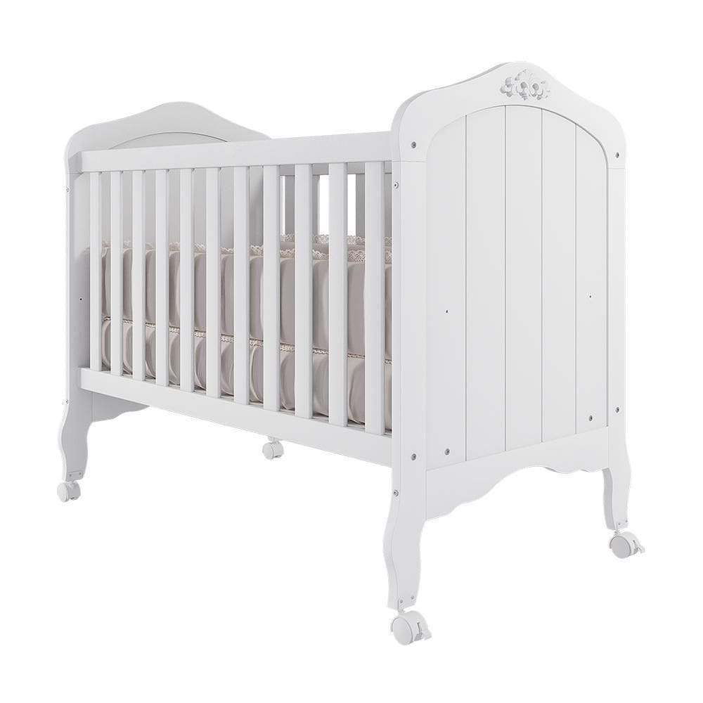 Berço Mini Cama Harmonia Branco - Permóbili Baby Branco