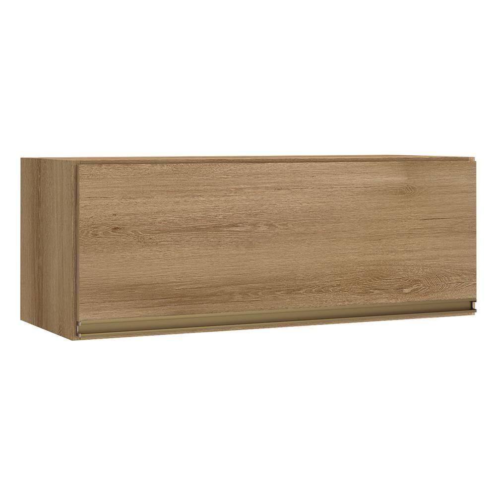 Armário Aéreo Geladeira Dinamarca 80cm 1 Porta Castani - Indékes Castani
