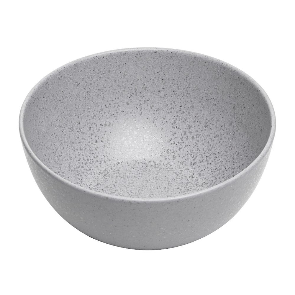 Saladeira De Cerâmica Mist Cinza Matte 22cm - Wolff